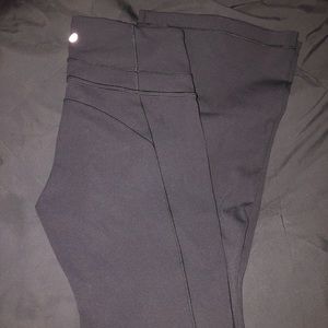 Lululemon black groove pant flare - 32”